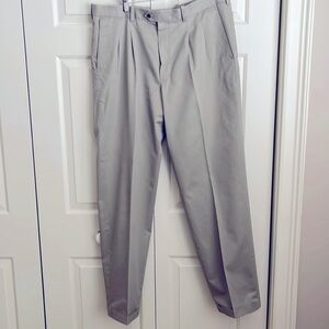 Casual khaki pleated pants from Nordstrom 38 x 33L